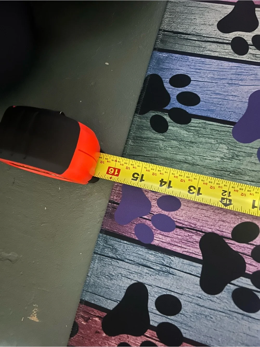 Paw Print Desk Mat